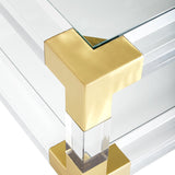 Two-Tier Glass Cocktail Table | Jonathan Adler Jacques | Oroa.com