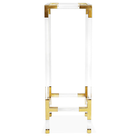 Clear Acrylic Pedestal | Jonathan Adler Jacques | Oroa.com