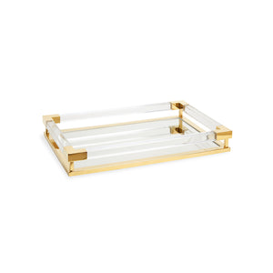 Clear Acrylic Framed Tray S | Jonathan Adler Jacques | Oroa.com