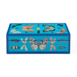 Peacock Blue Lacquer Box S | Jonathan Adler Botanist | Oroa.com