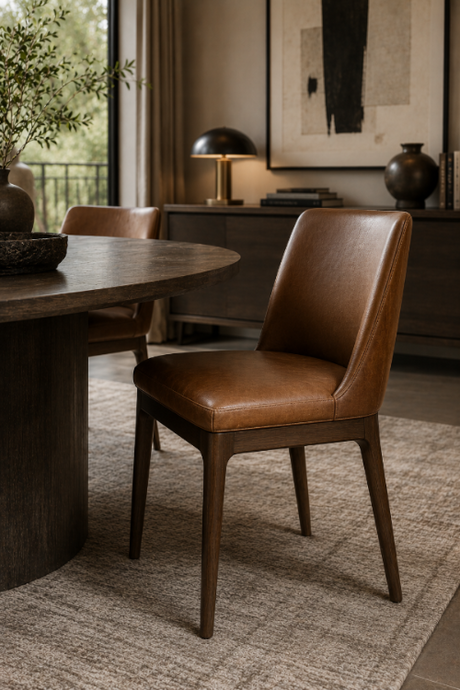 leather dining chairs - oroa.com