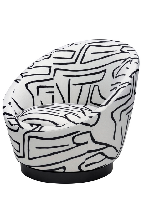 Upholstered Swivel Occasional Chair | Liang & Eimil Ekte | Oroa.com
