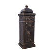 Antique Bronze Freestanding Mailbox | Catchy