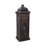 Antique Bronze Freestanding Mailbox | Catchy