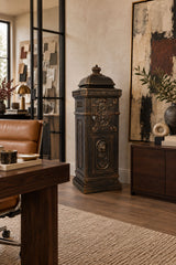 Antique Bronze Freestanding Mailbox | Catchy