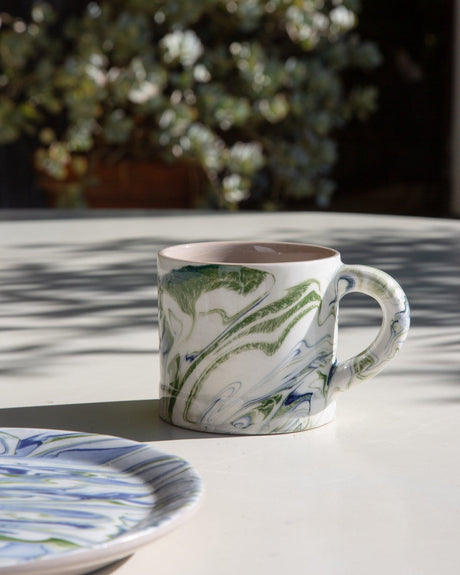 Marbled Ocean Mug
