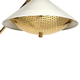 White Lacquered Task Floor Lamp | Jonathan Adler Maxime