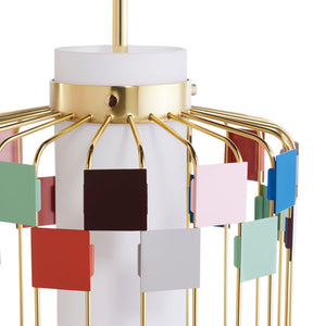 Brass Cage Pendant Lamp | Jonathan Adler Miami | Oroa.com