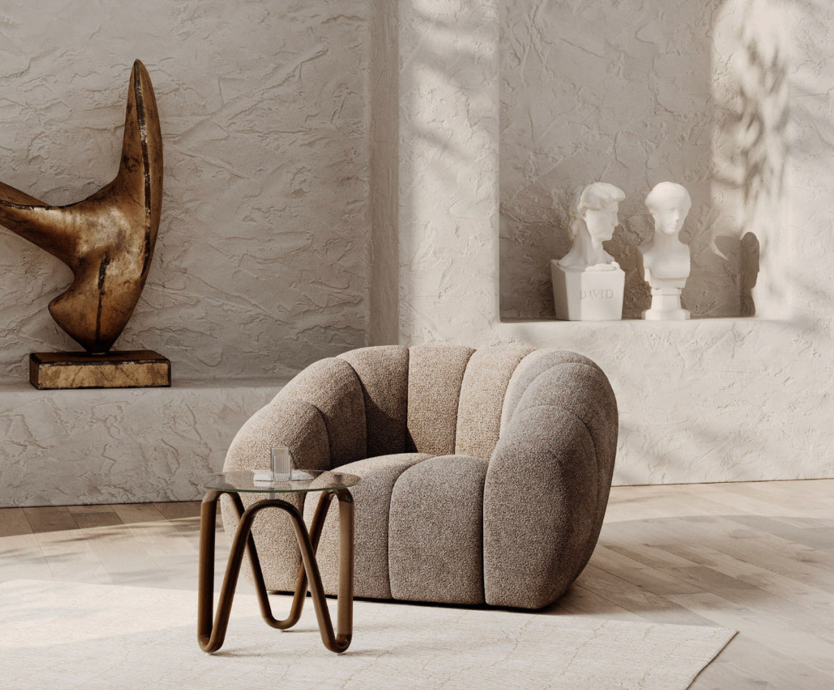 modern brown accent chair - www.oroa.com