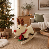 moose rocking horse christmas gift - oroa.com