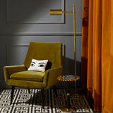 Bamboo Detail Brass Floor Lamp | Jonathan Adler Meurice | Oroa.com