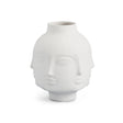 Unglazed Porcelain Face Vase | Jonathan Adler Dora Maar | Oroa.com