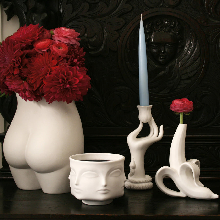 Unglazed Porcelain Vase | Jonathan Adler Edie | Oroa.com