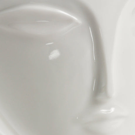 Glossy Porcelain Face Pitcher | Jonathan Adler Giuliette | Oroa.com