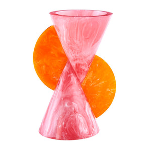 Marbleized Conical Vase | Jonathan Adler Mustique | Oroa.com