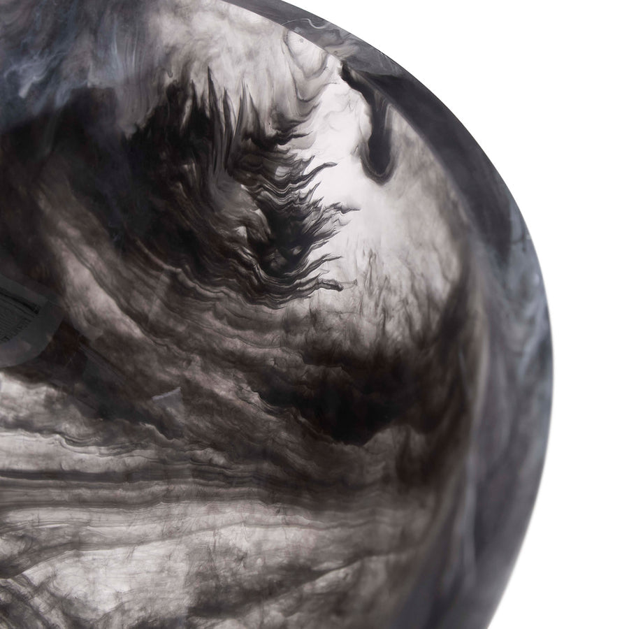 Marbleized Black & White Finial Bowl | Jonathan Adler Mustique | Oroa.com