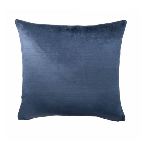 Navy Bee Silk Velvet Throw Pillow Cover 20 X 20