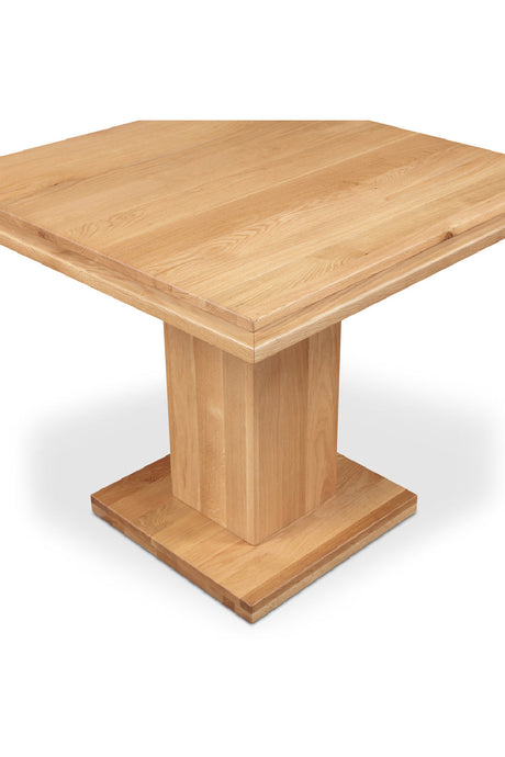 Modern European furniture - Square Natural Wood Table - www.oroa.com