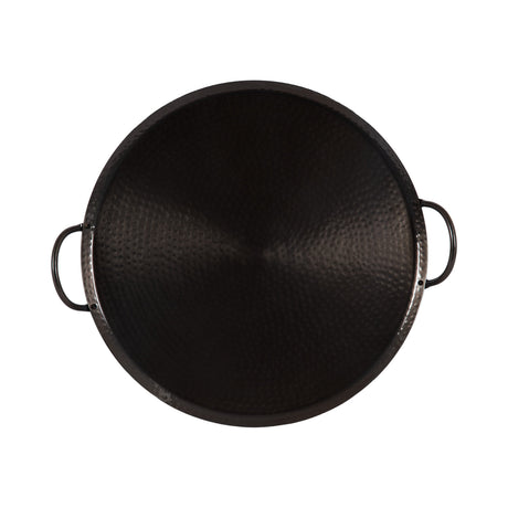 Sanzo Hammered Round Metal Tray