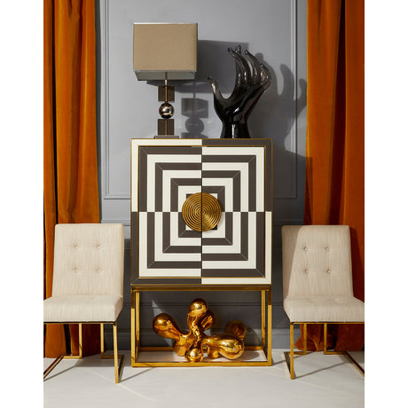 Gray Acrylic Decorative Object | Jonathan Adler Hand | Oroa.com