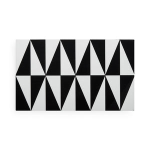 Black & White Lacquer Box M | Jonathan Adler Op Art