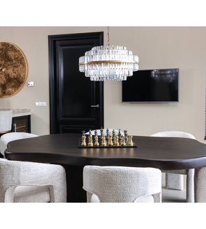 Brown Acacia Organic Dining Table | Richmond Interiors Sherman | Oroa.com