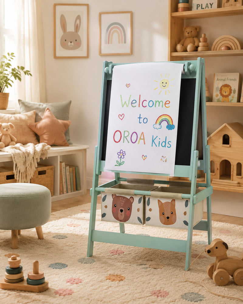 oroa kids easel - painting 
