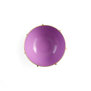 Lavender Interior Brass Bowl | Jonathan Adler Oscal | Oroa.com