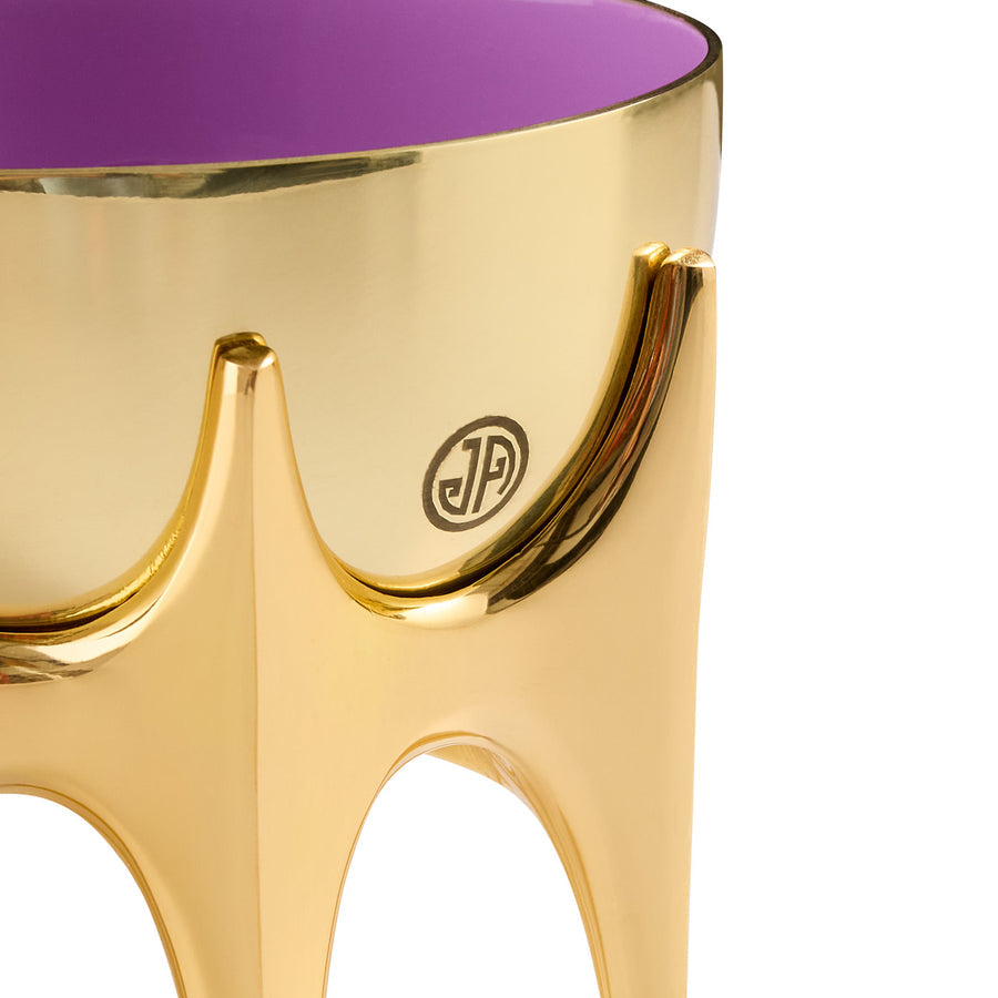 Lavender Interior Brass Bowl | Jonathan Adler Oscal | Oroa.com