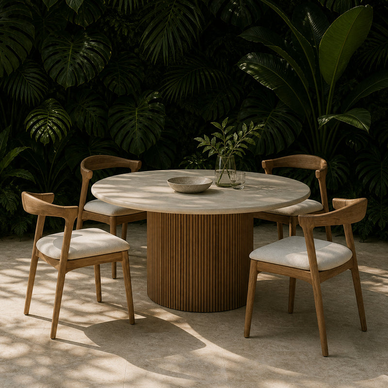   ethnicraft roller max dining table - www.oroa.com | Oroa.com