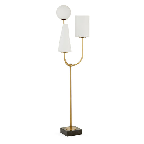 Milk Glass Shades Floor Lamp | Jonathan Adler Paradiso | Oroa.com