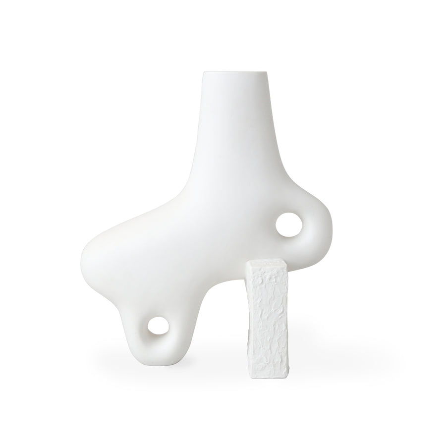 Organic-Shaped Porcelain Vase L | Jonathan Adler Paradox | Oroa.com