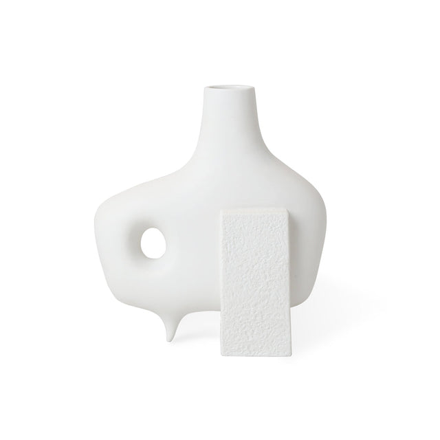 Organic-Shaped Porcelain Vase M | Jonathan Adler Paradox | Oroa.com