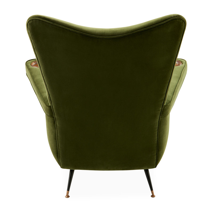Green Velvet Lounge Chair | Jonathan Adler Pierre | Oroa.com