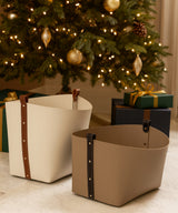 pinetti leather baskets - www.oroa.com 