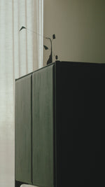   Natural Oak 2-Door Cupboard | Oroa.com