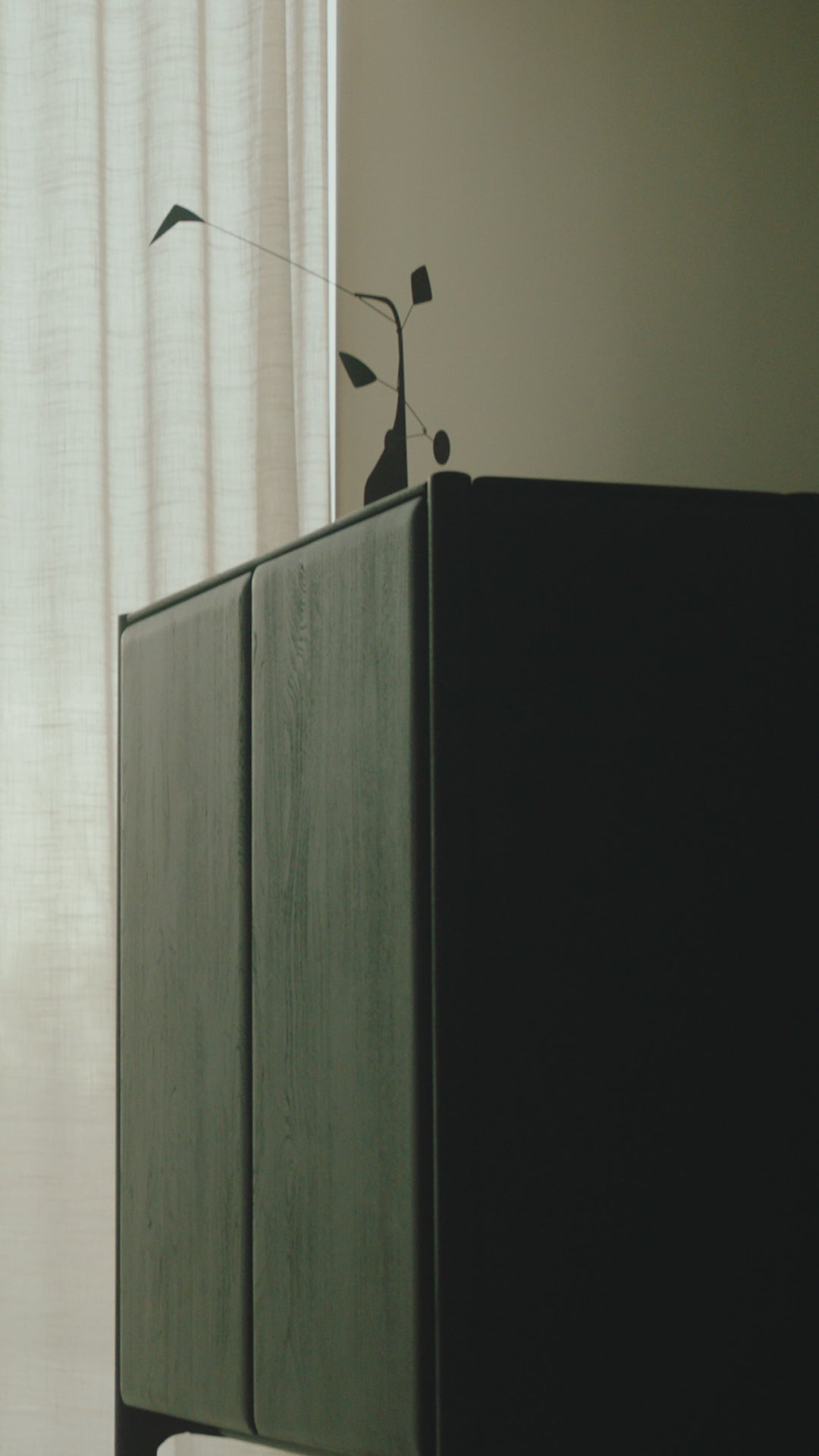 Natural Oak 2-Door Cupboard | Ethnicraft Pi | Oroa.com