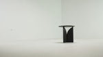 Black Teak Side Table | Ethnicraft Fin | OROA.com