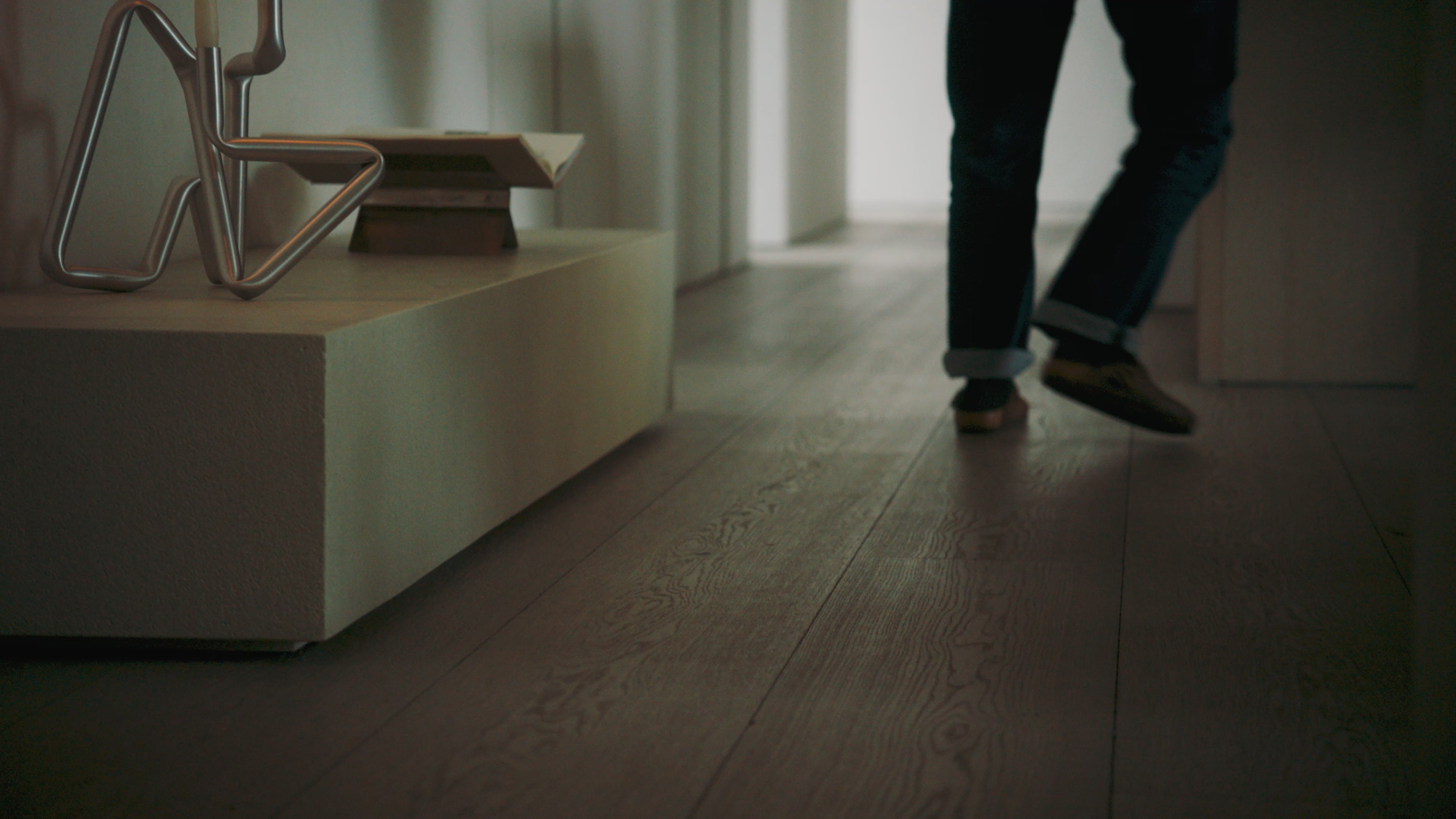 White Cement Floor Shelf | Ethnicraft Elements | Oroa.com
