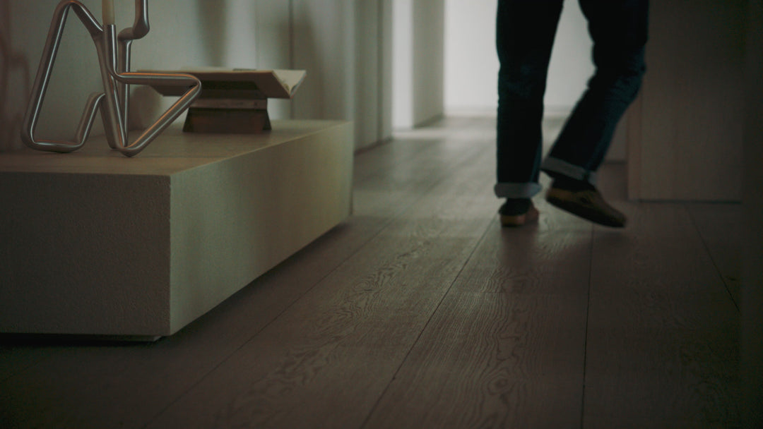 White Cement Floor Shelf | Ethnicraft Elements | Oroa.com