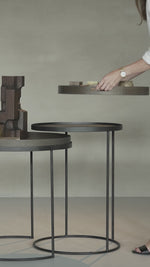 Round Tray Side Table | Ethnicraft | OROA.com