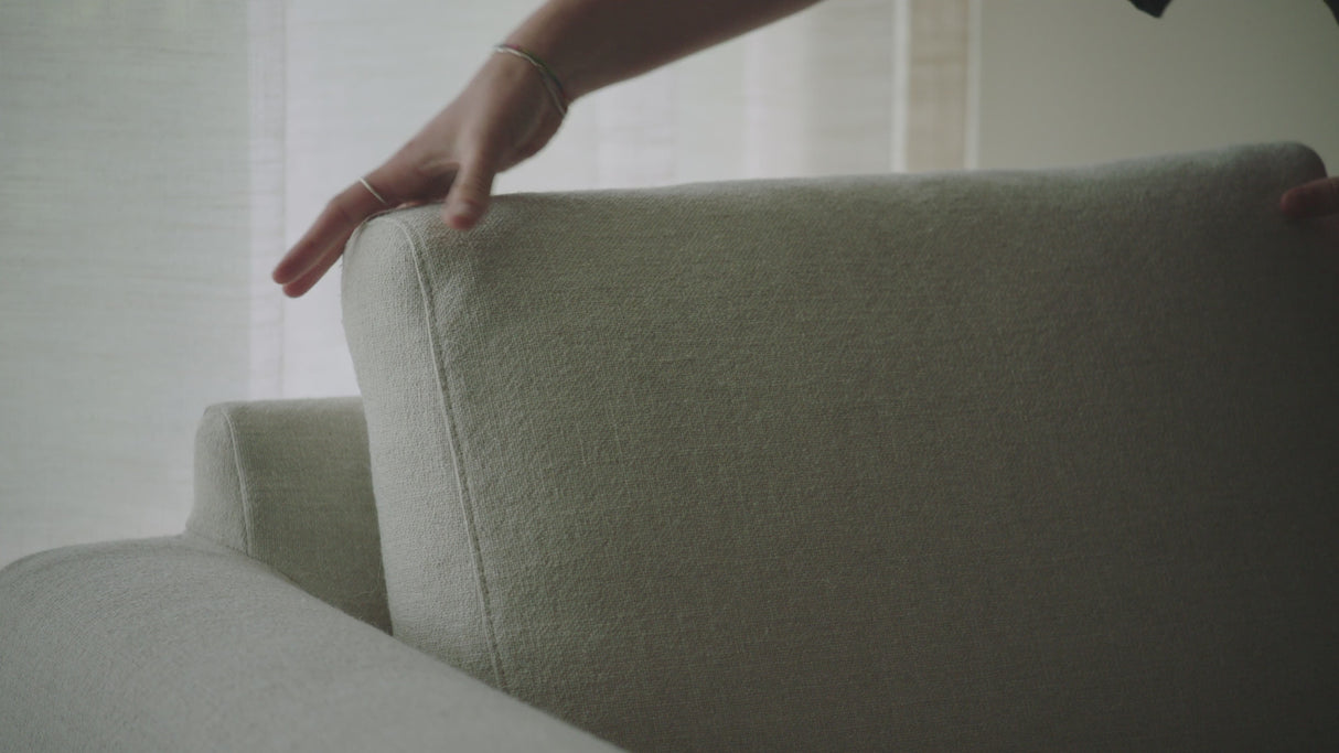 Cream Lounge Chair | Ethnicraft Ease | Oroa.com