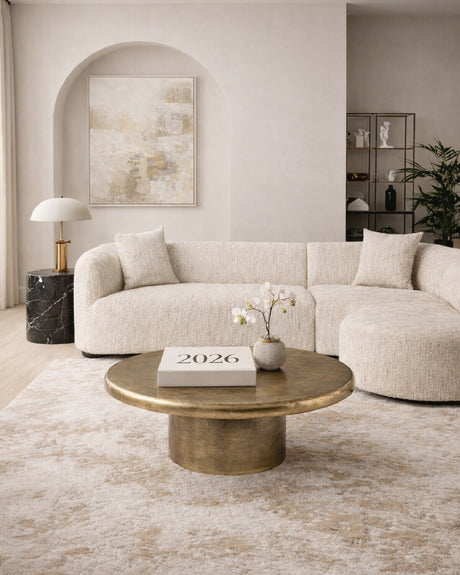 golden coffee table - www.oroa.com