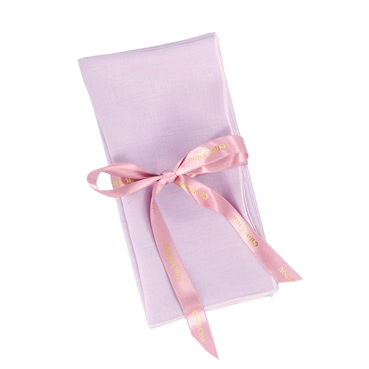 Purple Linen Dinner Napkins, Set of 4