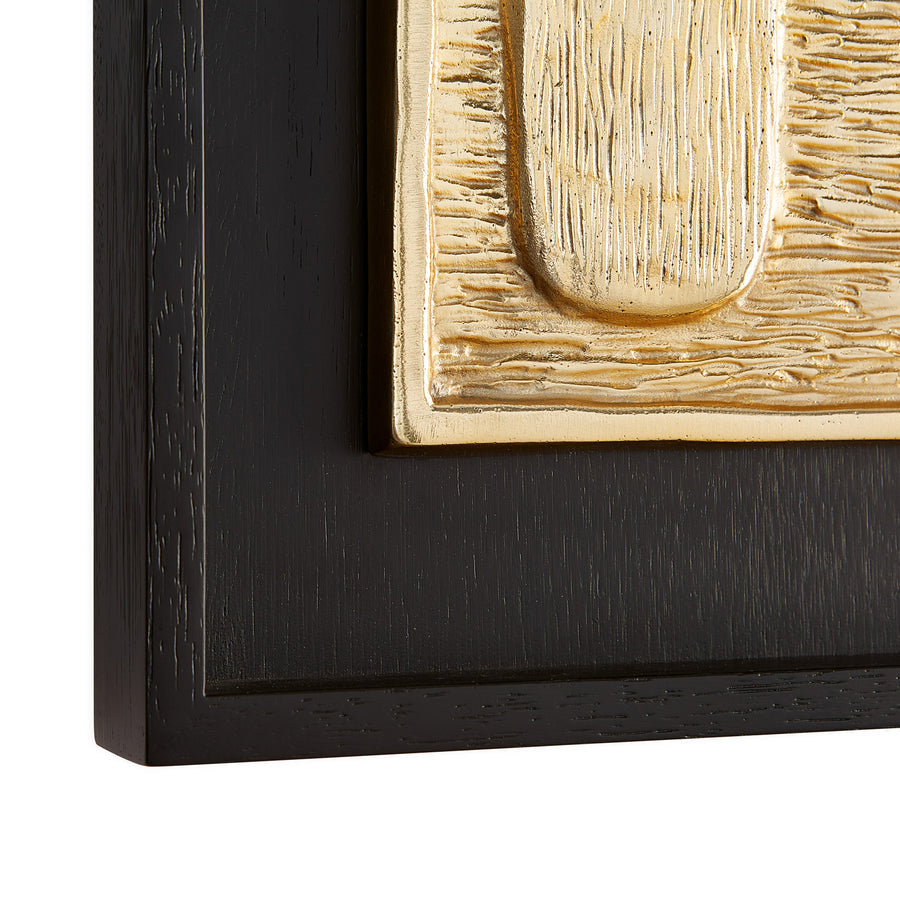 Solid Brass Relief Wall Art | Jonathan Adler Reform | Oroa.com