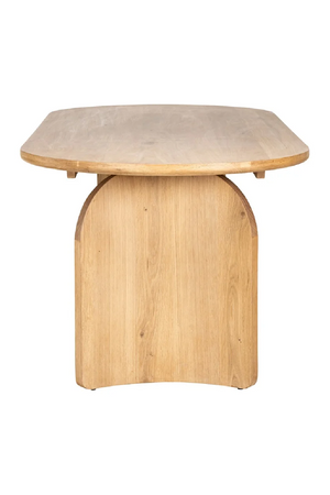   Natural Oak Organic Dining Table | Oroa.com
