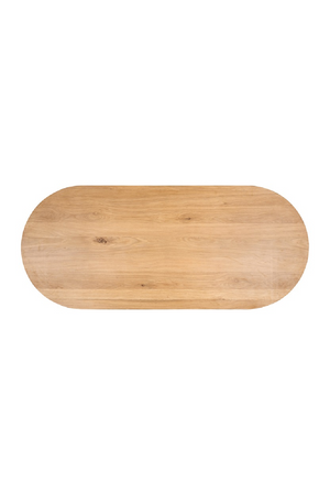   Natural Oak Organic Dining Table | Oroa.com