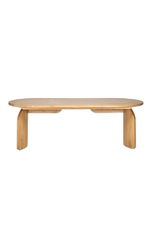   Natural Oak Organic Dining Table | Oroa.com