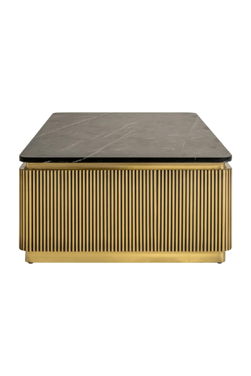   Gold Rectangular Coffee Table | Oroa.com