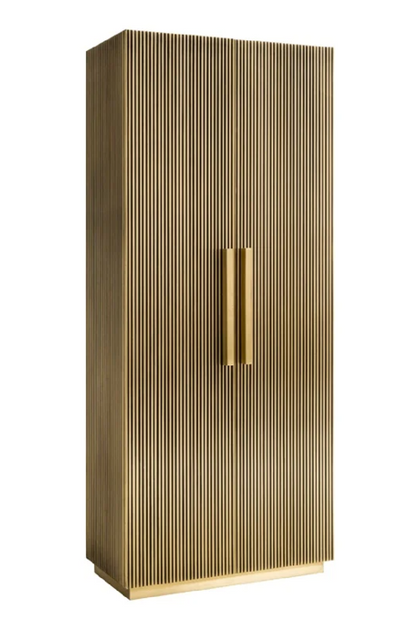 Gold 2-Door Cabinet | Richmond Interiors Ironville | Oroa.com